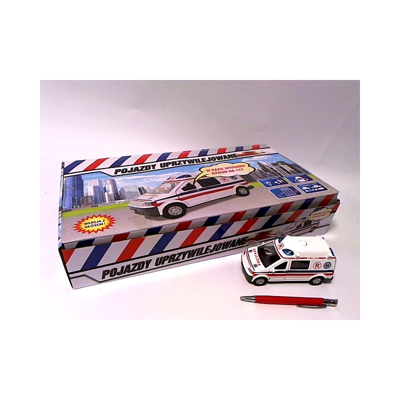 Van Karetka pogotowia z głosem 14cm HKG075 96944