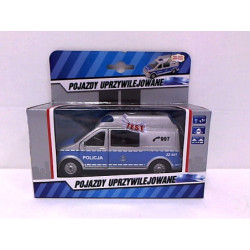 Van Policja 14cm z głosem j.pol HKG065 93240
