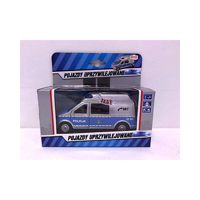 Van Policja 14cm z głosem j.pol HKG065 93240