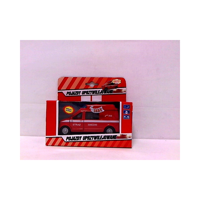 Van Straż pożarna z głosem 14cm pud.HKG078 96975