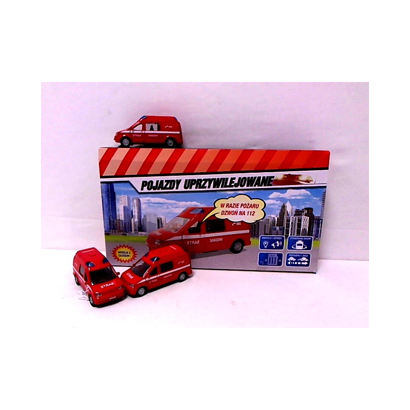 Van Straż pożarna z głosem14cm disp HKG077 96968