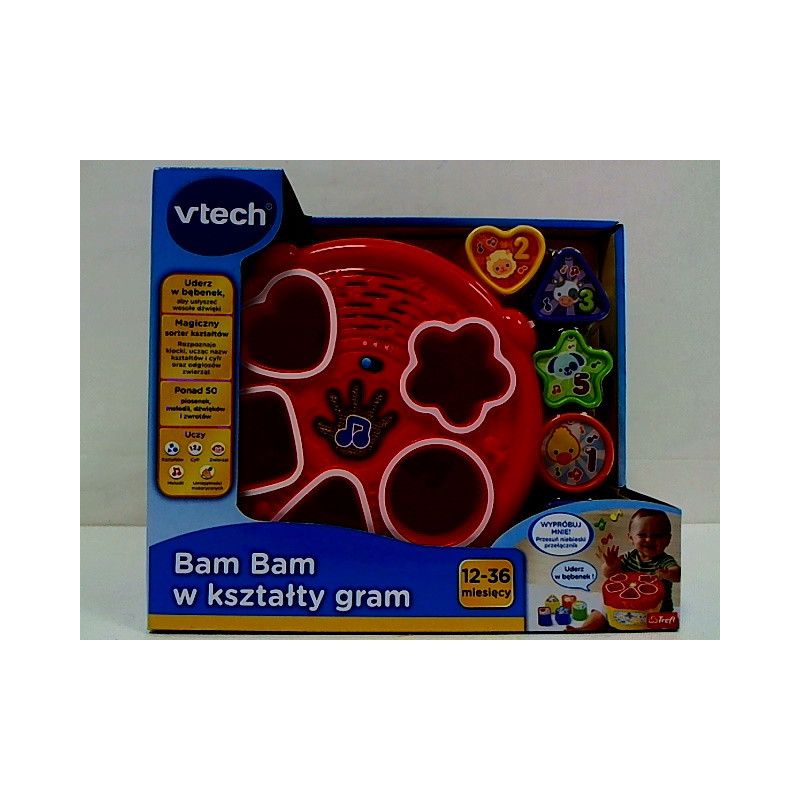 V-TECH Bam Bam w kształty gram 60670