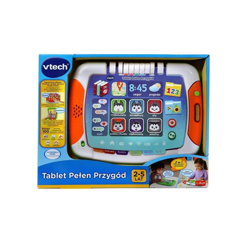 V-TECH Tablet Pełen przygód 61458