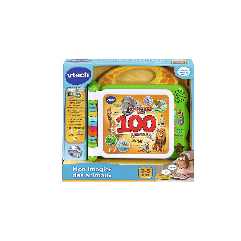 V-TECH Wielki słownik zwierząt 61457