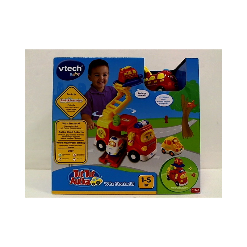 V-TECH Zestaw Duży Wóz Strażacki 60810