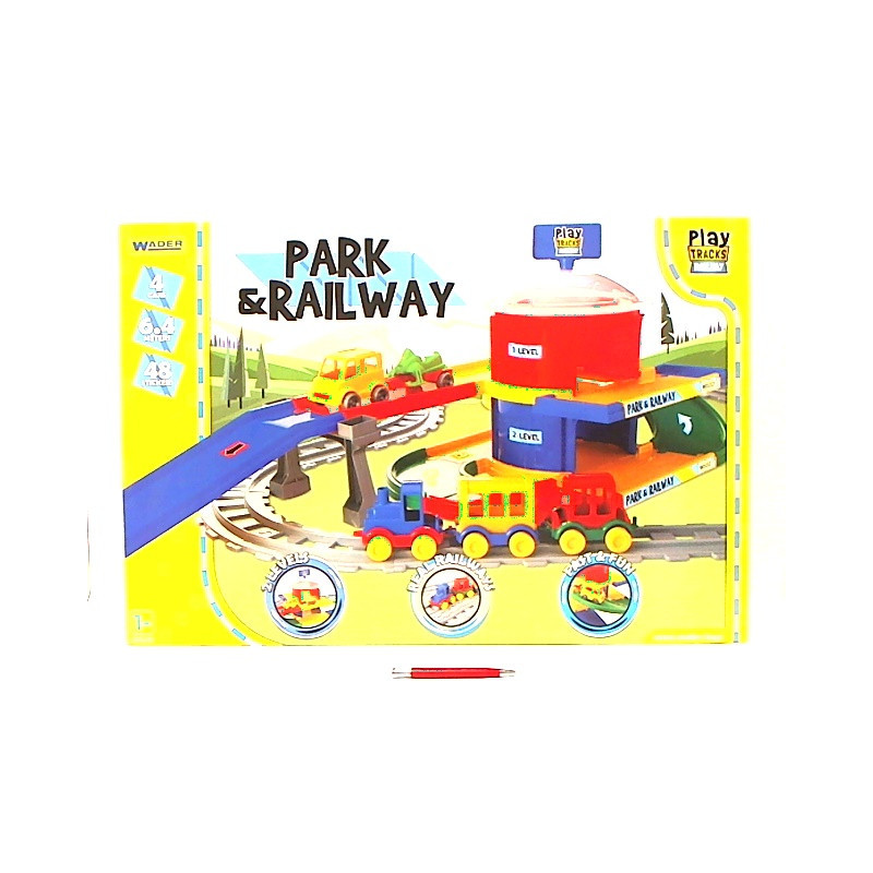 WADER Play Tracks Railway stacja kolejowa 51520