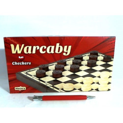 Warcaby drewniane 25cm 30070