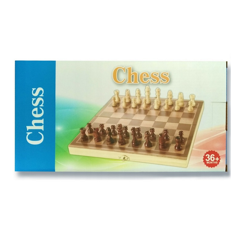 Warcaby drewniane 29x29 JYWK389 14386