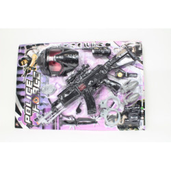 Wielki zestaw policyjny+karabin 1158-11/12 10345