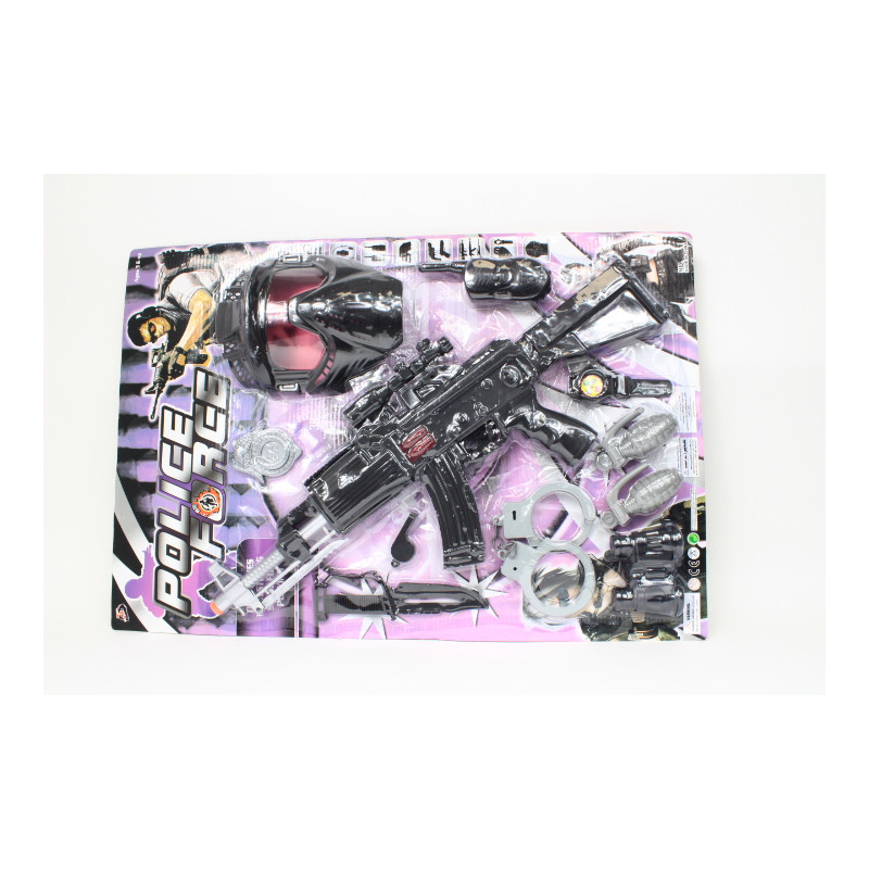 Wielki zestaw policyjny+karabin 1158-11/12 10345