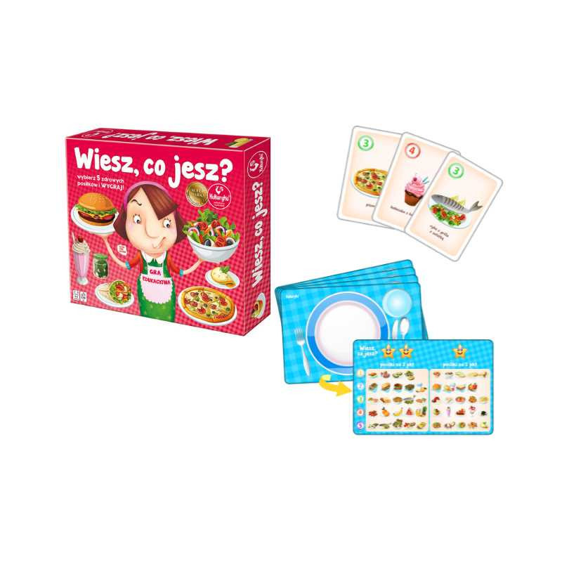 Wiesz, co jesz? Gra planszowa 63322