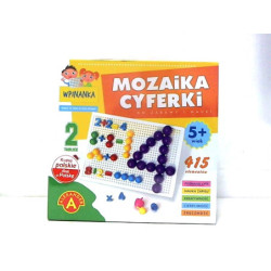 Wpinanka mozaika cyferki 18684