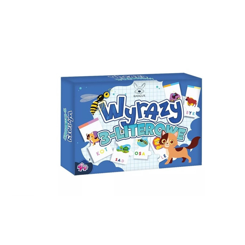 Wyrazy 3-literowe Puzzle 40575