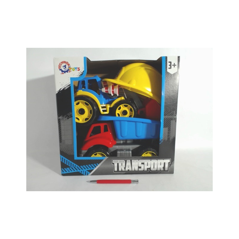 Wywrotka+traktor duży box TechnoK TEH3985 03985