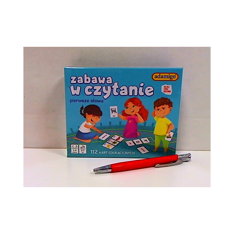 Zabawa w czytanie - karty 07523