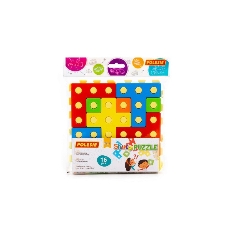 Zabawka edukacyjna Puzzle Nr1 12el pudełko 91406