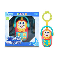 Zabawka muzyczna e-edu Telefon 128110