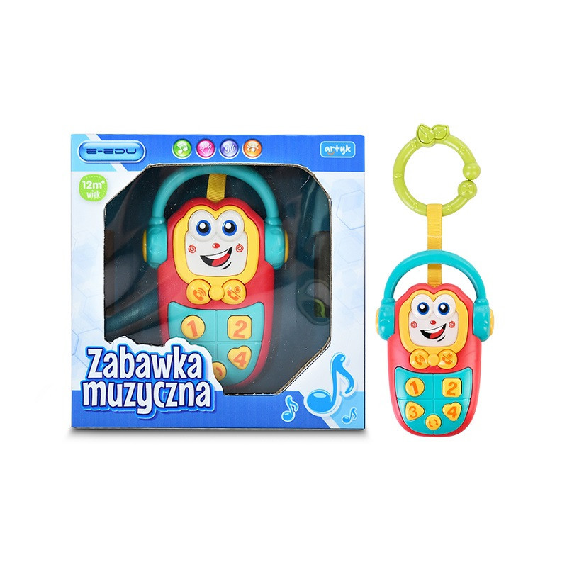 Zabawka muzyczna e-edu Telefon 128110