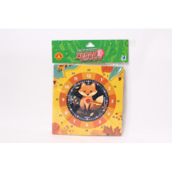 Zegar edukacyjny Lisek 27945