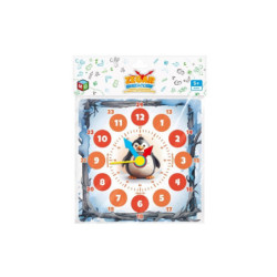 Zegar edukacyjny Pingwinek 05181