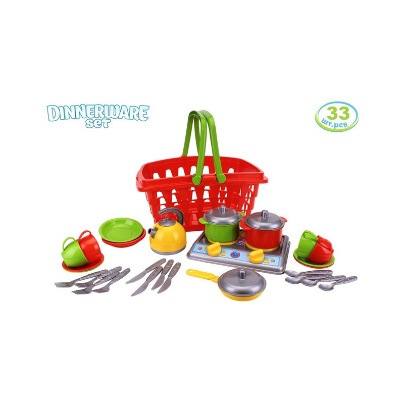 Zestaw kuchenny + duży kosz TEH1172 01172