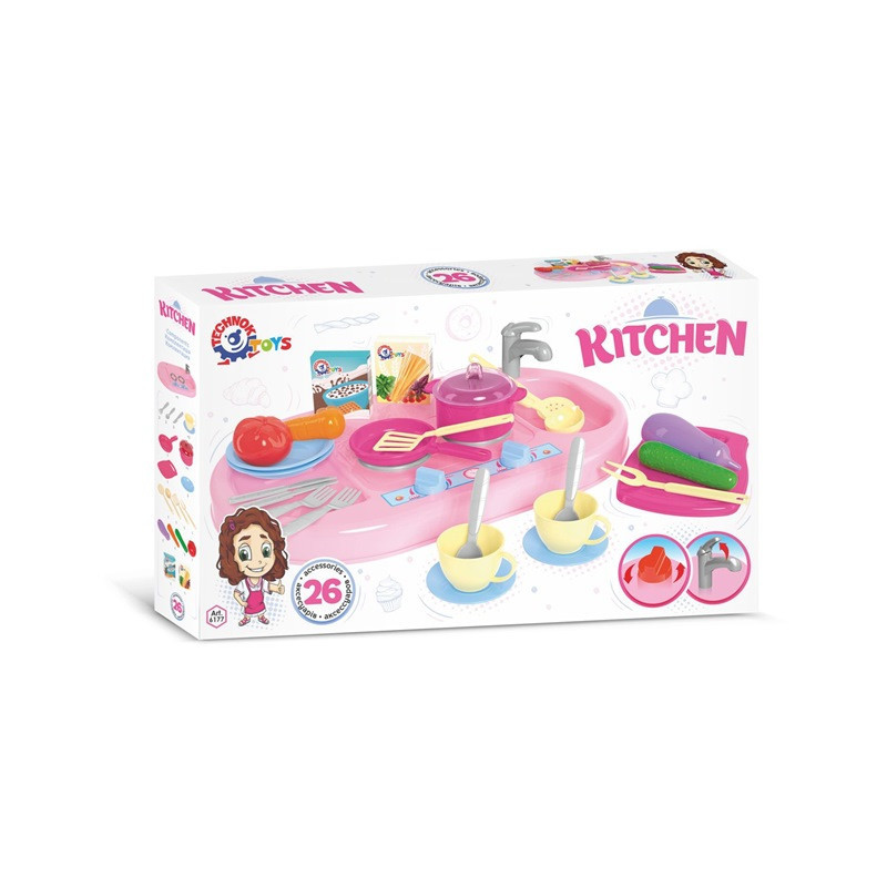 Zestaw kuchenny 5 w kartonie TEH6177 06177