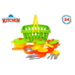 Zestaw kuchenny+ duży koszyk TEH4456 04456