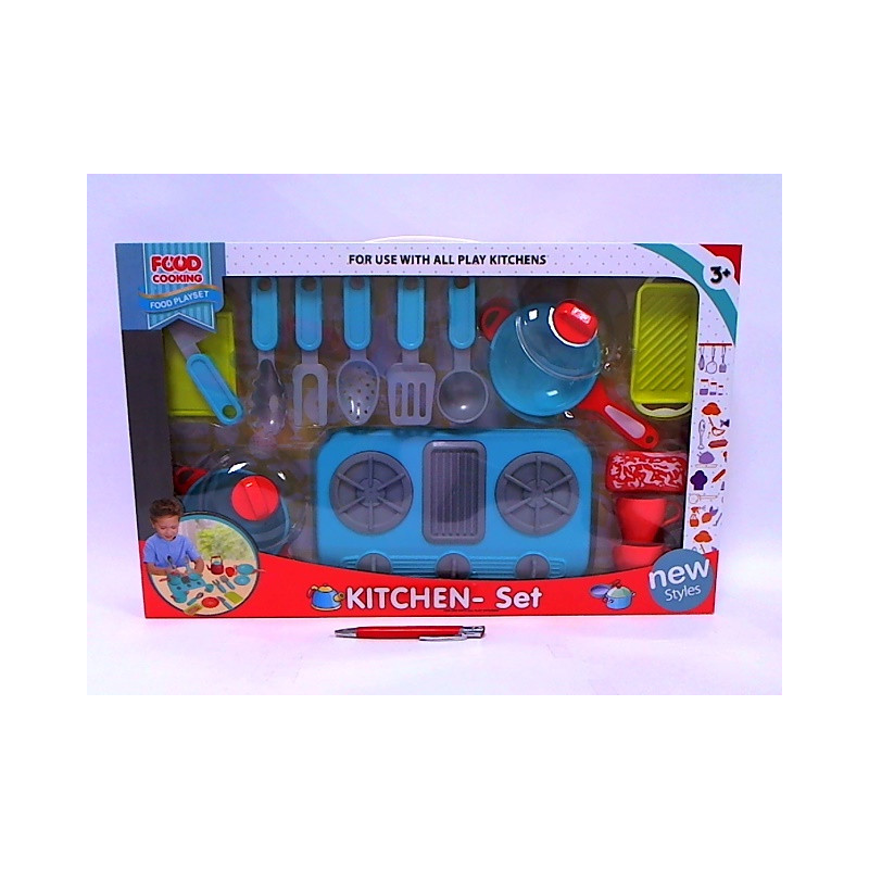 Zestaw naczyń + kuchenka CA065197 03309