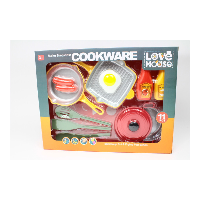 Zestaw naczyń z akcesoriami XG1-19B 08595