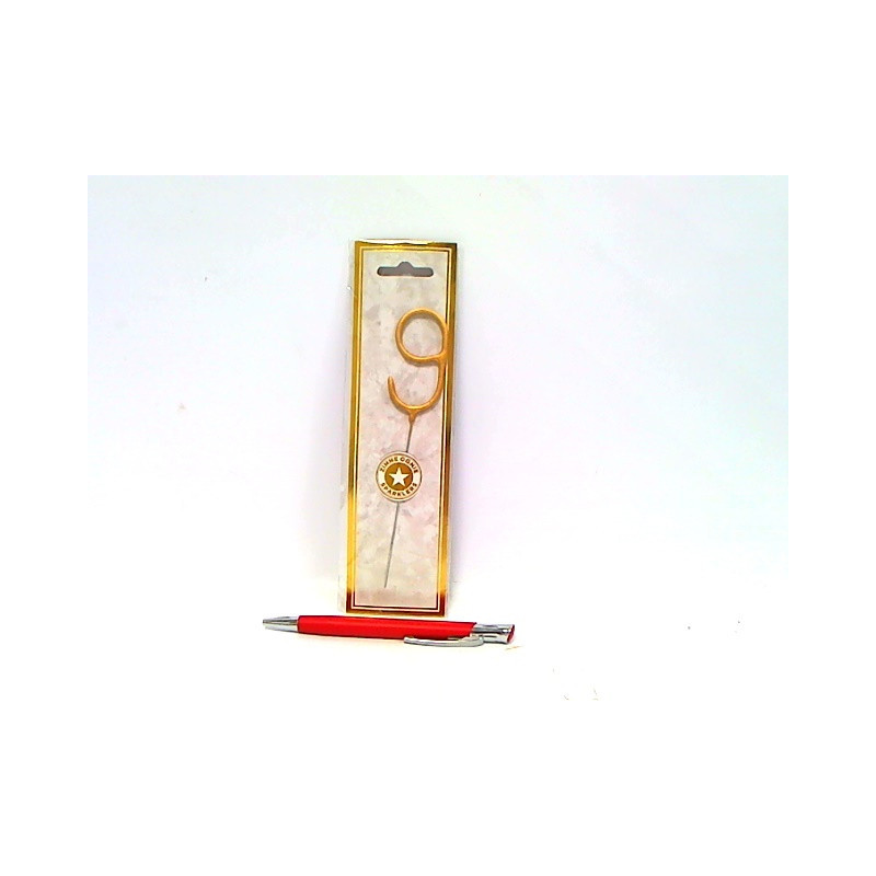 Złota Cyfra 9 zimne ognie CS1921S-9 23166