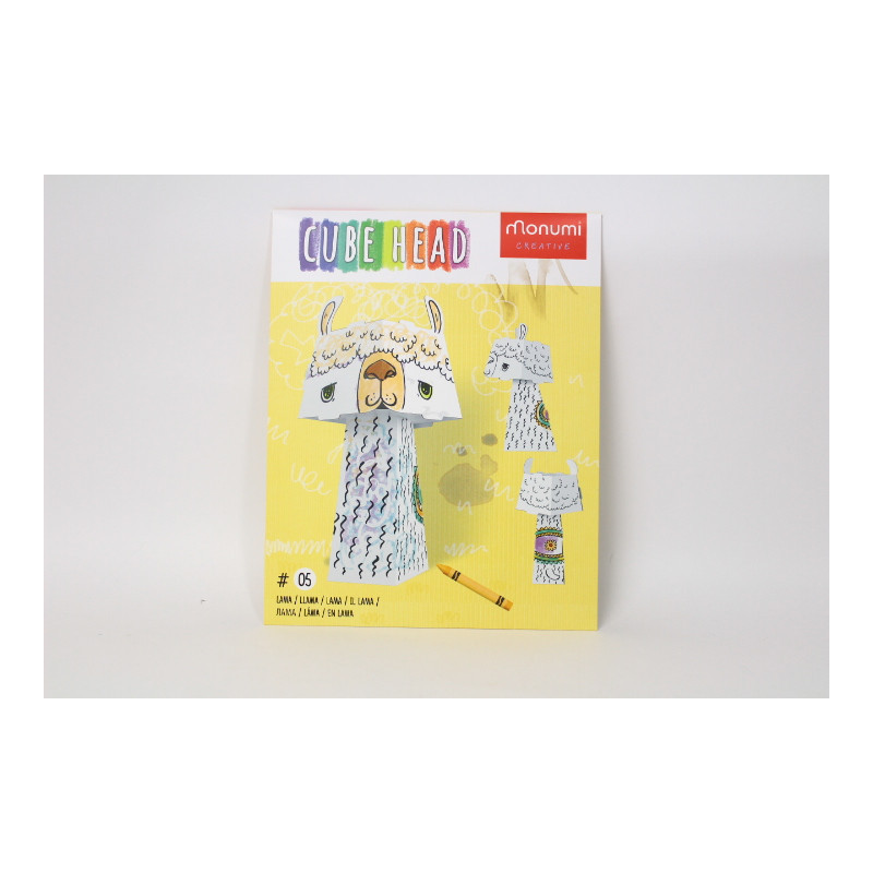 Złóż i pokoloruj Cubehead Regular Lama 10142