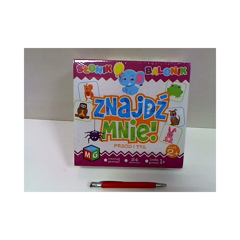 Znajdź mnie:Przód i tył - Słonik Balonik 01232