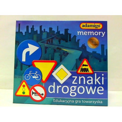 Znaki drogowe Gra memory Adamigo 07318