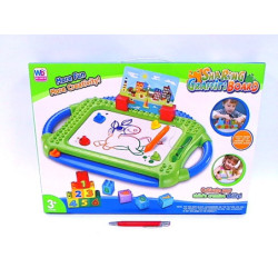 Znikopis duży z pieczatkami+klocki 009-2079 03804