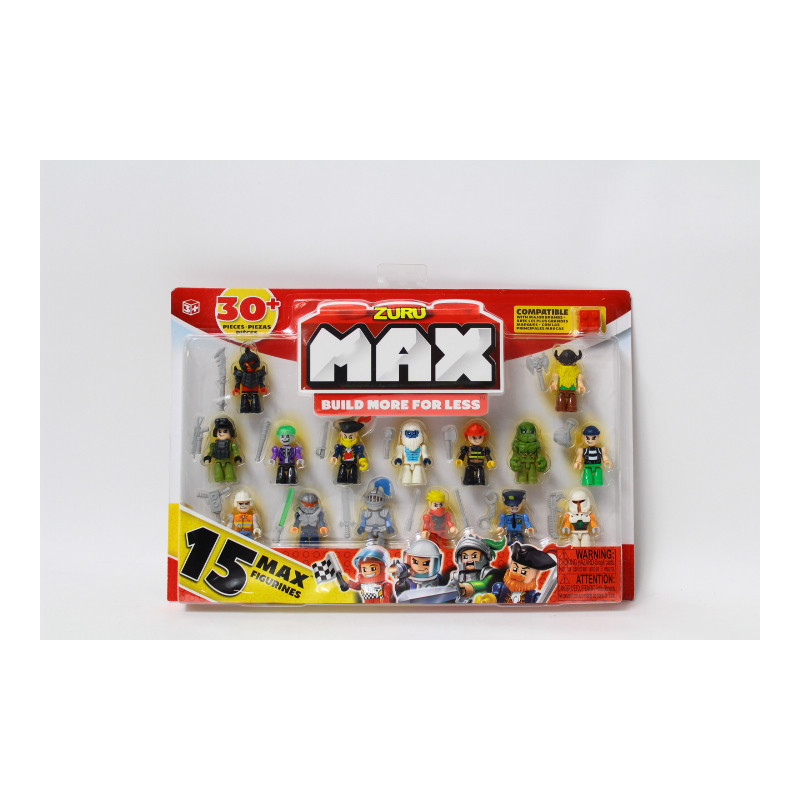 ZURU MaxBuild Zestaw 15figurek 8344 25564