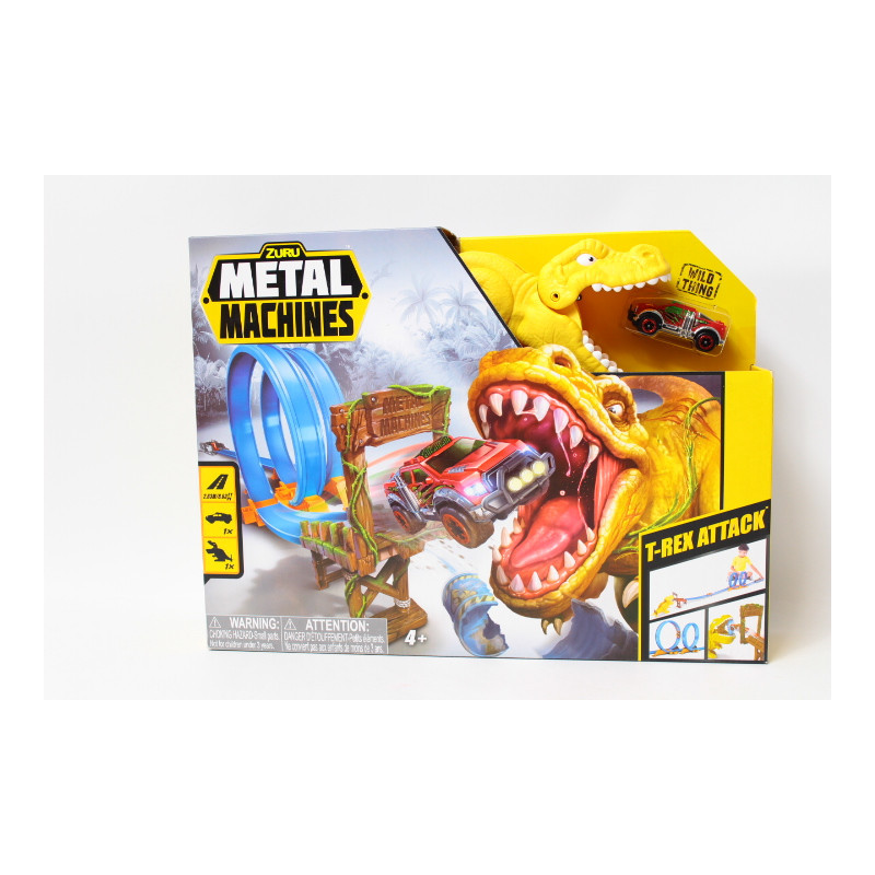 ZURU MetalMachines zestaw Atak T-Rexa 6702 18368