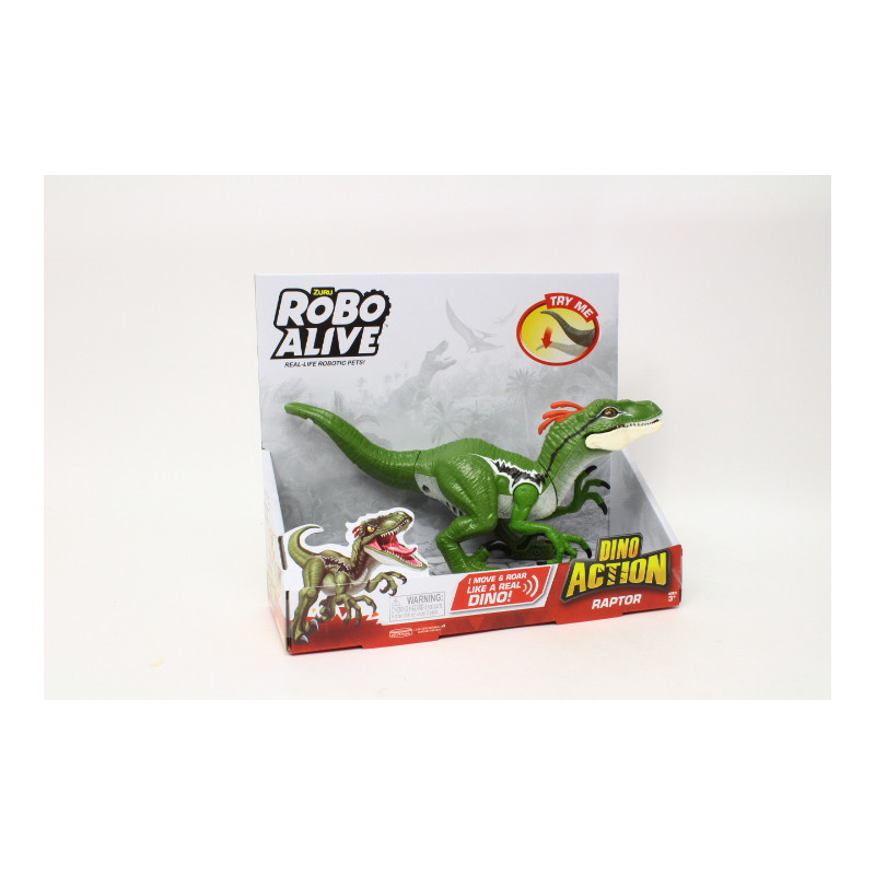 ZURU Robo Alive dino Raptor dźwięk 7172 21358
