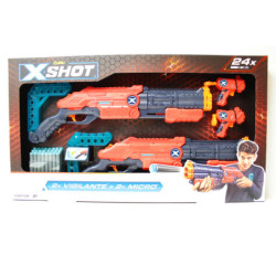 ZURU X-SHOT Excel DoubleVig.wyrzut24s 36584 47533