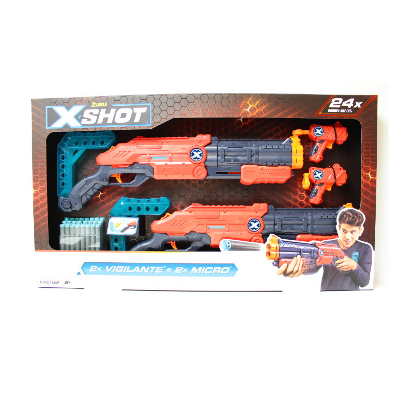 ZURU X-SHOT Excel DoubleVig.wyrzut24s 36584 47533