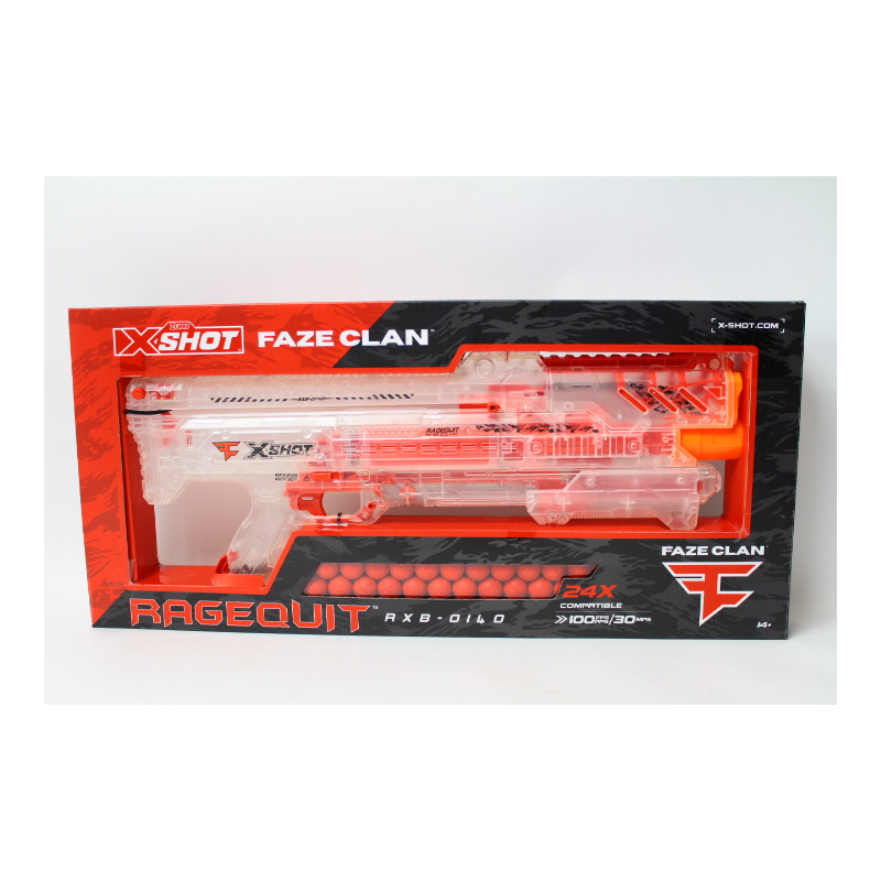 ZURU X-SHOT FaZe Ragequit wyrzutnia24k 36498 34984