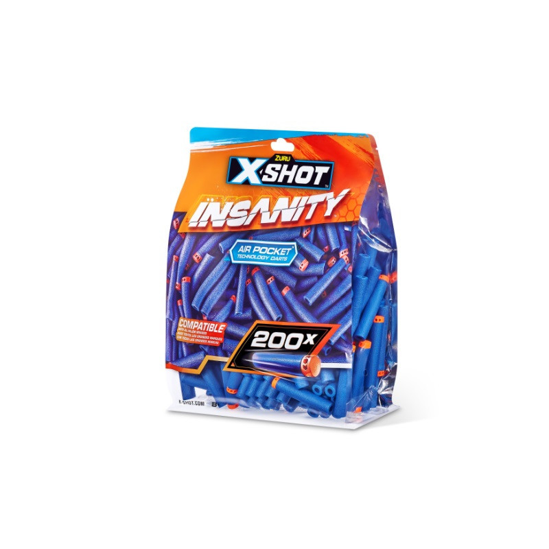ZURU X-SHOT Insanity Zestaw 200strz 36624 28128