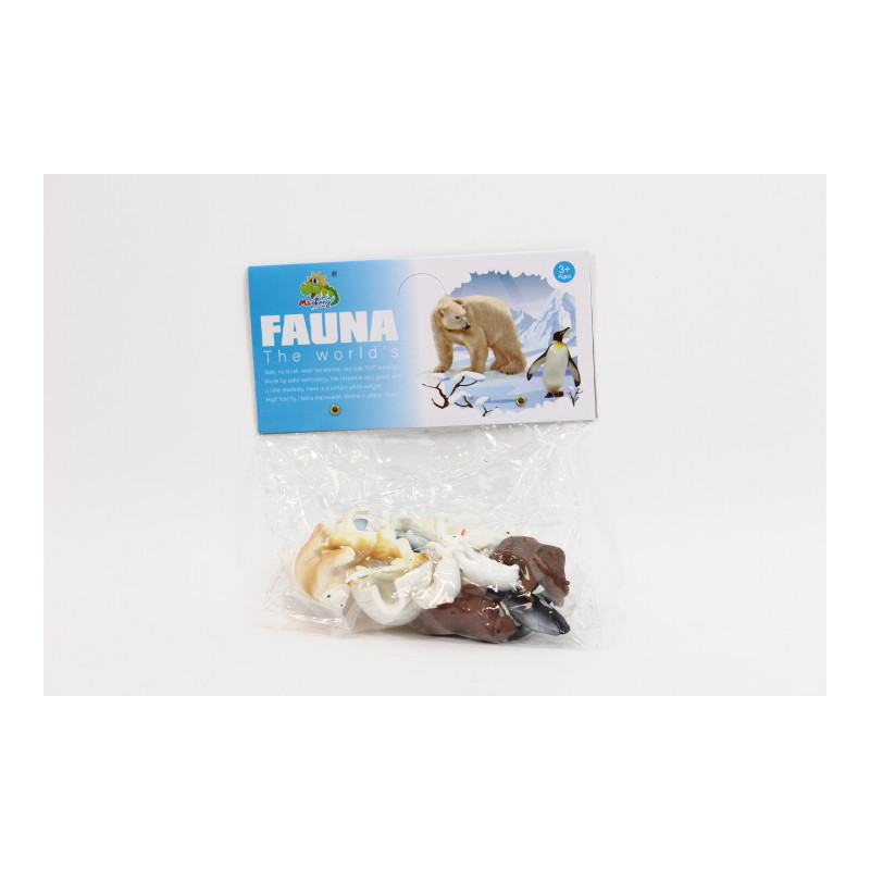 Zwierz.morskie/dzikie/polar 12szt/op JD3-012 09783