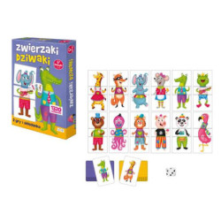 Zwierzaki dziwaki - gra edukacyjna 63124