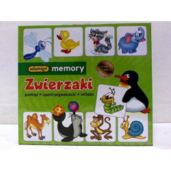 Zwierzaki Gra memory Adamigo 07370