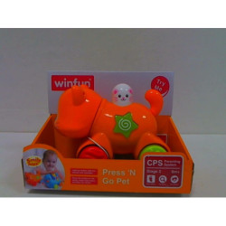 Zwierzaki naciśn/jedź kotek SmilyPlay 000734 48428