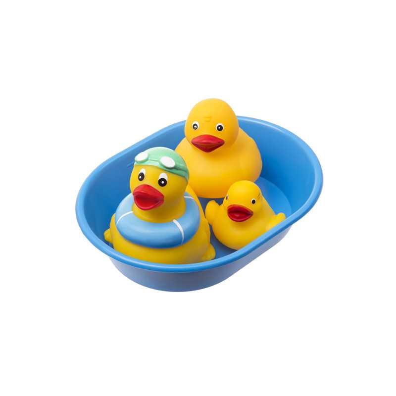 Zwierzątka do kąpieli w wanience 3szt 025 70257