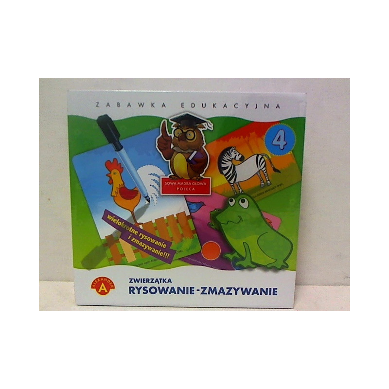 Zwierzątka rysowanie-zmazywanie 4 07411