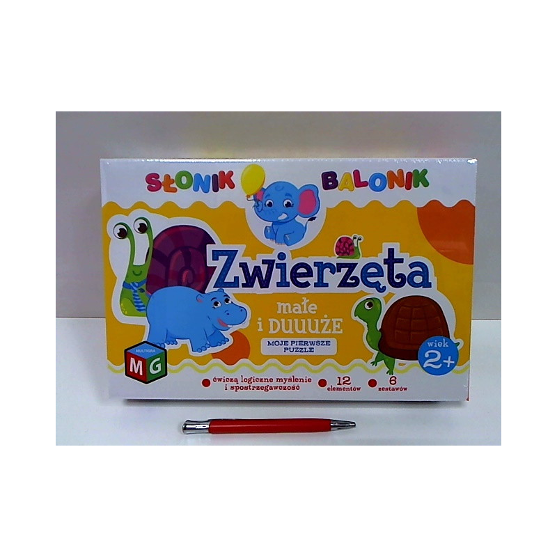 Zwierzęta duże i małe - Słonik Balonik 01225