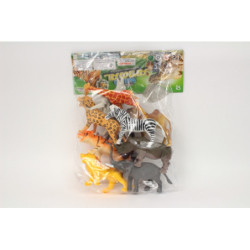 Zwierzęta dzikie 10 szt/worek 612-10 10376