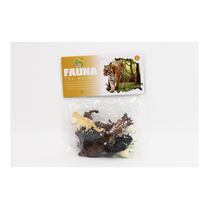 Zwierzęta dzikie 12szt/worek YS-012B 09905